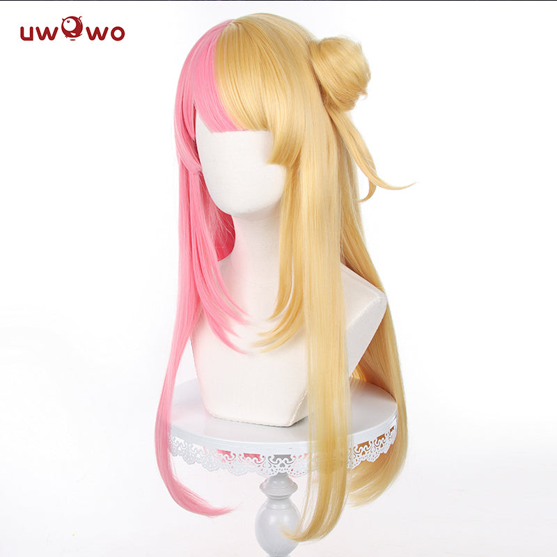 【Pre-sale】Uwowo Anime Vtuber Nijisanjien EN7 XSOLEIL Kotoka Torahime Cosplay Wig