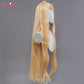 Uwowo Princess Cosplay Wig Season 3 Stellaa Long Yellow Hair