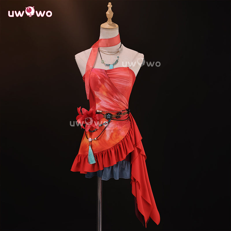 Uwowo Collab Series: Love and Deepspace MC 'My' Blaze Surge Rafayel Couple Swimsuit Cosplay Costume S-3XL