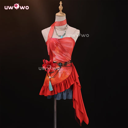 Uwowo Collab Series: Love and Deepspace MC 'My' Blaze Surge Rafayel Couple Swimsuit Cosplay Costume S-3XL