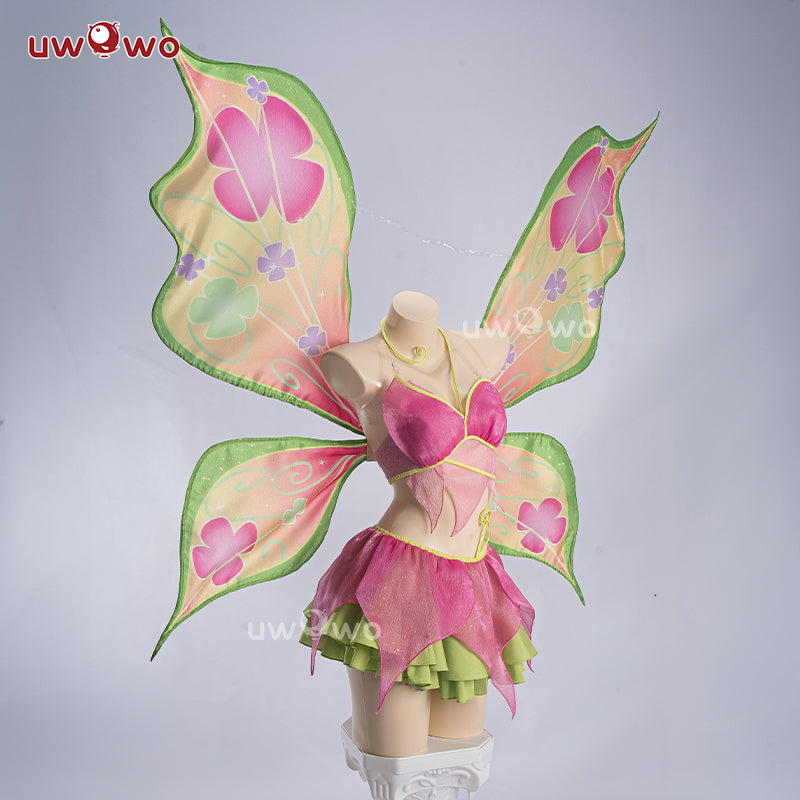 [Last Batch]【Pre-sale】Uwowo Flora S4 Fairy Club Transformation Cosplay Costume S-3XL