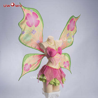 [Last Batch] INSTOCK Uwowo Flora S4 Fairy Club Transformation Cosplay Costume S-3XL