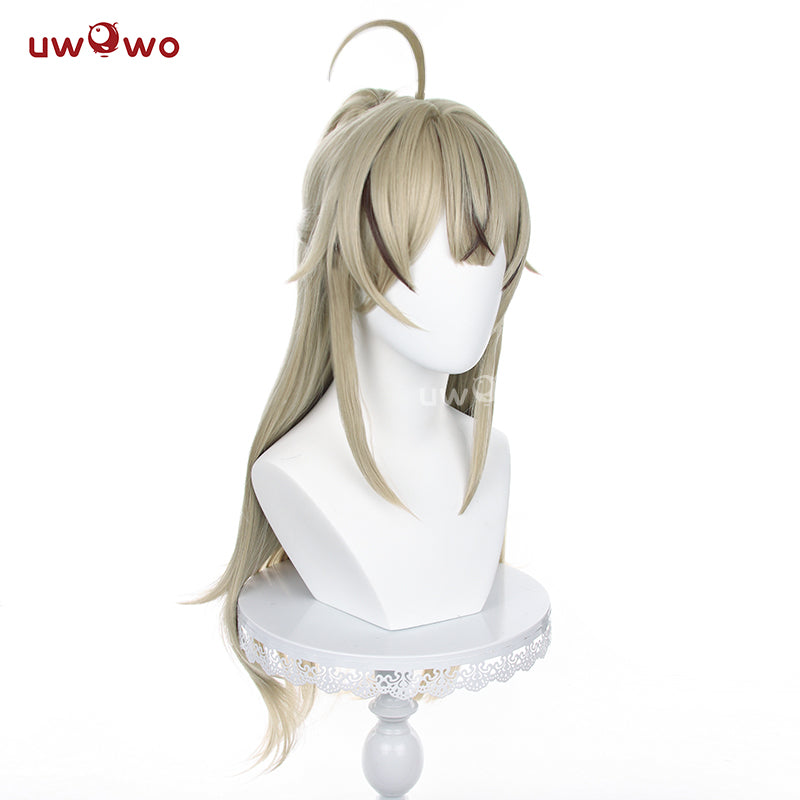 Uwowo Genshin Impact Wig Kirara Cosplay Wig Light Brown Long Hair