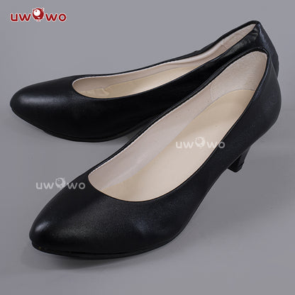 Uwowo Genshin Impact Shenhe Frostflower Dew New Outfits Lantern Rite Cosplay Shoes
