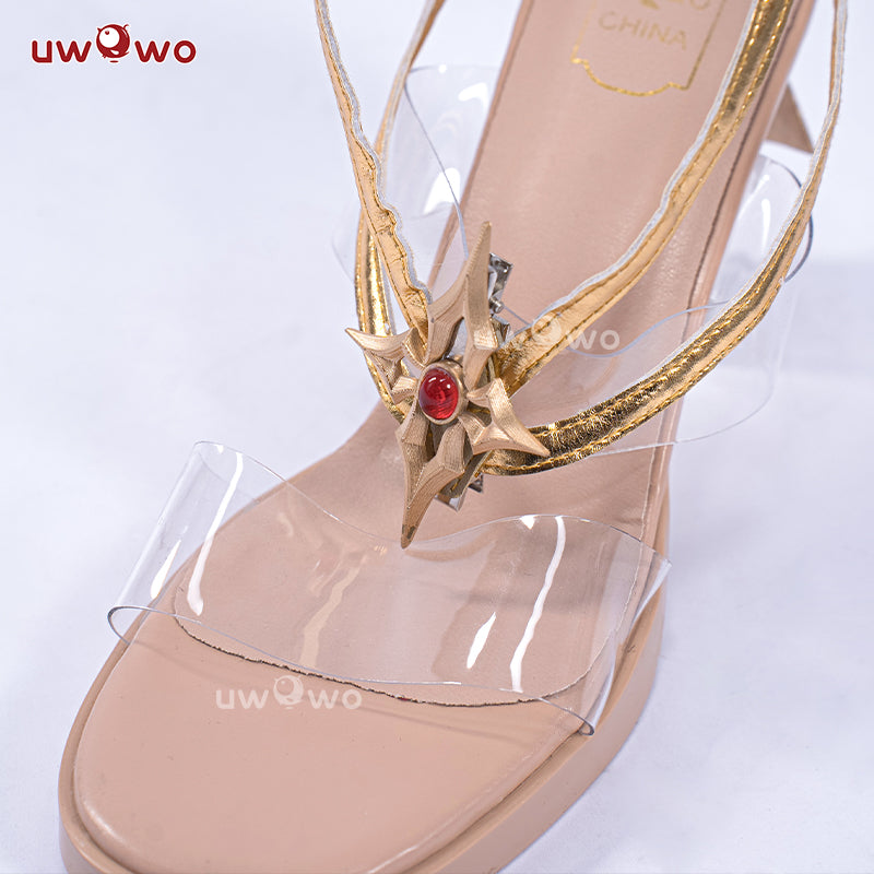 Uwowo Game Wuthering Waves WuWa Hsin Cosplay Shoes
