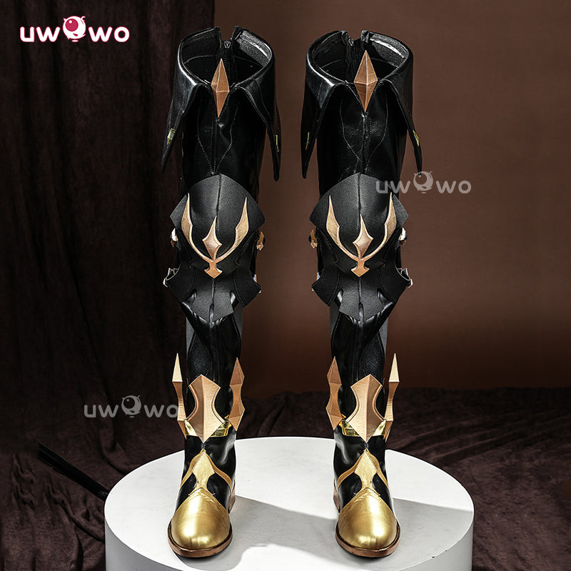 Uwowo Genshin Impact Varka Mondstadt Male Cosplay Shoes Boots