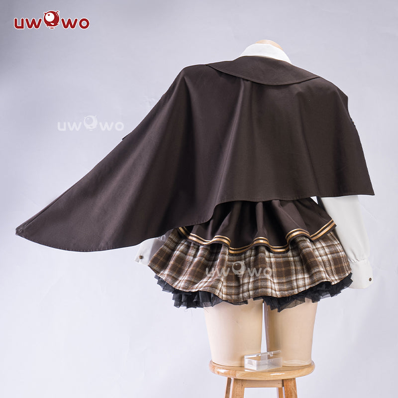 Uwowo Genshin Impact Lumine Detective Fanart Casual Cosplay Costume S-3XL