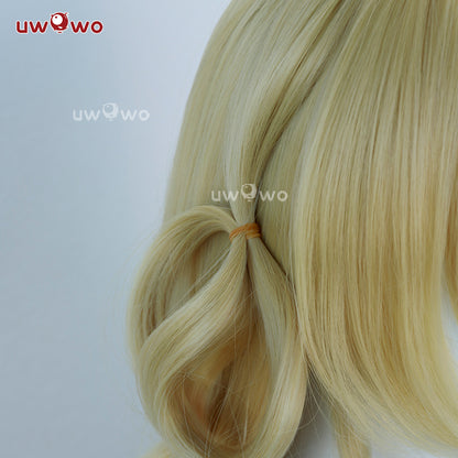 【Pre-sale】Uwowo Game Wuthering Waves WuWa Phoebe Cosplay Wig Long Yellow Hair