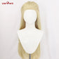 Uwowo League of Legends/LOL: Coven Evelynn Cosplay Wig Long Yellow Hair