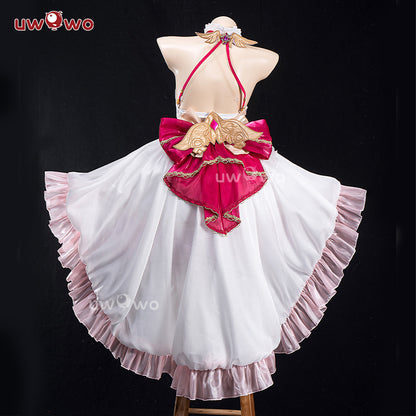 Uwowo Game Honkai Impact 3: Elysia Fanart Seraphic Bloom Cosplay Costume S-3XL
