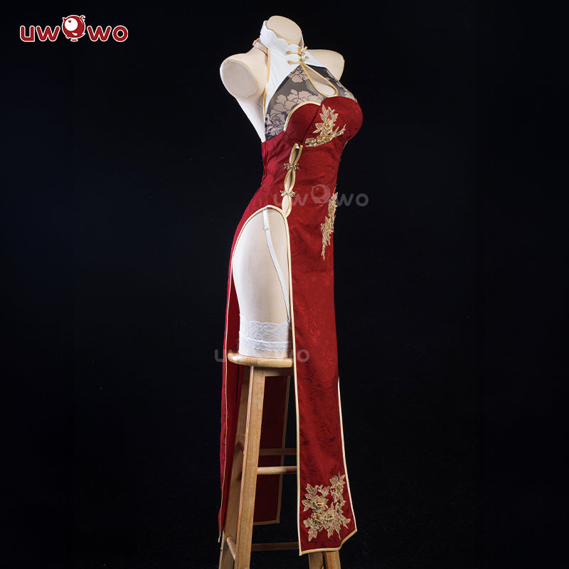 Uwowo Azur Lane Cheshire New Year Cheongsam Cosplay Costume