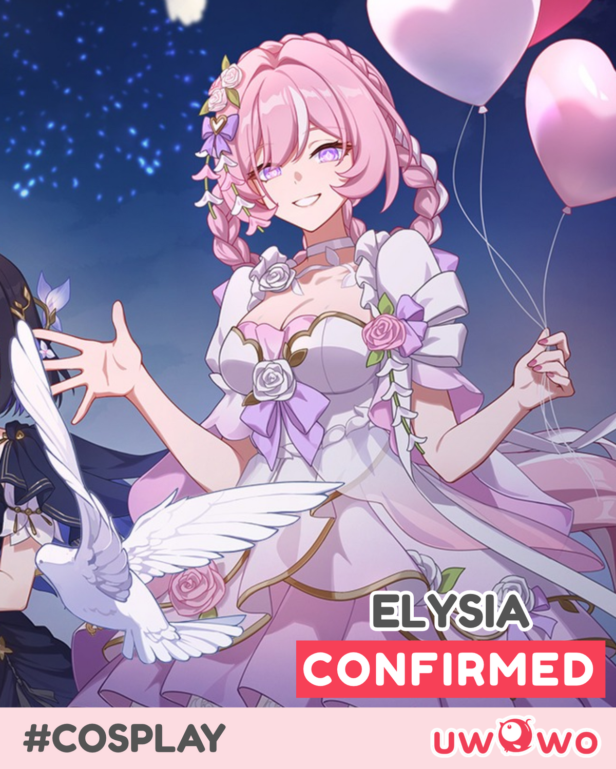 CONFIRMED Uwowo Honkai Impact 3rd Elysia Hyperion Sets Sail Dress Cosplay Costume