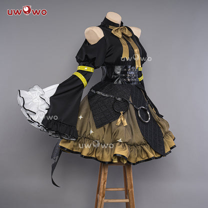 【Clearance Sale】【In Stock】Uwowo V Singer Rascal Collab Witch Gothic Halloween Cosplay Costume