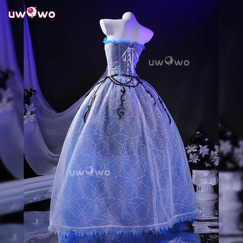 Uwowo Collab Series: Ghost Bride Doll Gown Halloween Cosplay Costume S-3XL