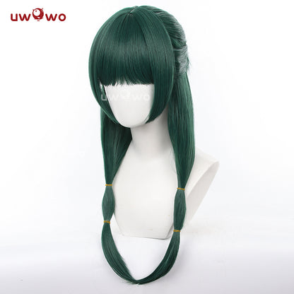 Uwowo Anime The Apothecary Diaries Maomao Cosplay Wig Long Dark Green Hair