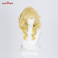 【Pre-sale】Uwowo Game Honkai Star Rail Aglaea Cosplay Wig Long Light Yellow Hair