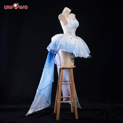 S-3XL INSTOCK-Uwowo Genshin Impact Fanart Furina 'Sacred Angel' Cosplay Costume
