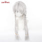 Uwowo Game Identity V Ithaqua Night Watch Morningstar Cosplay Wig Long Silver Hair