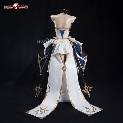Uwowo Game Fate/Grand Order FGO Ishtar Bride Oath Fanart Cosplay Costume S-3XL