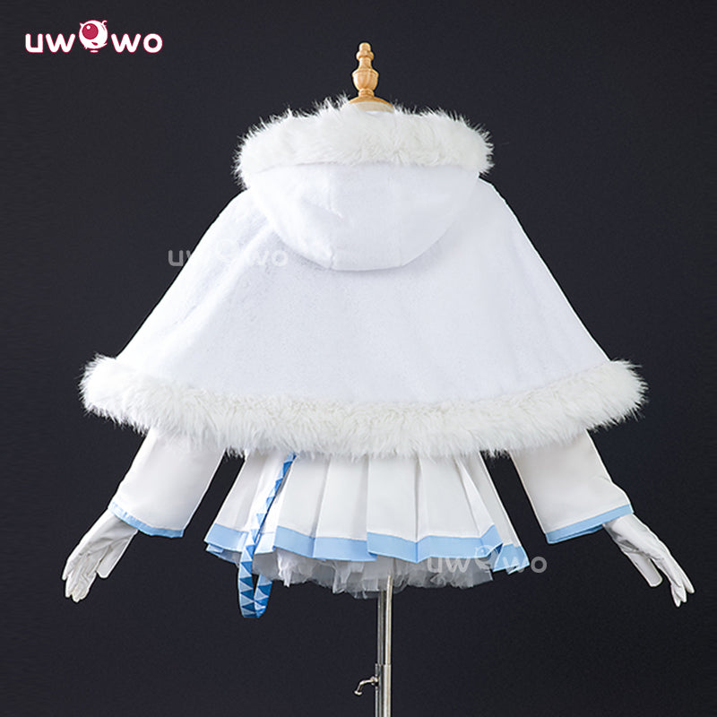 Uwowo Collab Series: V Singer 2024 Snow xMITSUKOSHI Collab Christmas Winter Cosplay Costume