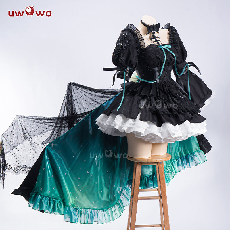 【Pre-sale】 Uwowo Arknights × Ave Mujica Wakaba Mutsumi Marionette's ID Stage Cosplay Costume S-3XL