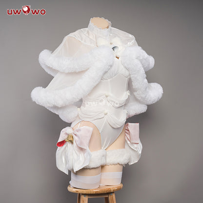 【In Stock】Uwowo V Singer SweetSweets Series White Christmas Cosplay Costume