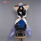 【In Stock】Uwowo Genshin Impact Fanart Ganyu Bunny Leather Ver. Cosplay Costume