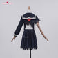 Uwowo Collab Series: DIY Blood Horror Game Fog Town Teen Girl Fox Form School Uniform Cosplay Costume XS-3XL