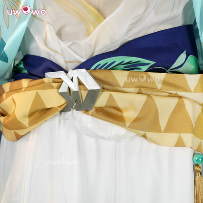 Uwowo Collab Series: Honkai: Star Rail Aventurine Waveflair Swimsuit Cosplay Costume XS-2XL