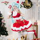 Uwowo V Singer Christmas 2023 Cosplay Costume Red Dress