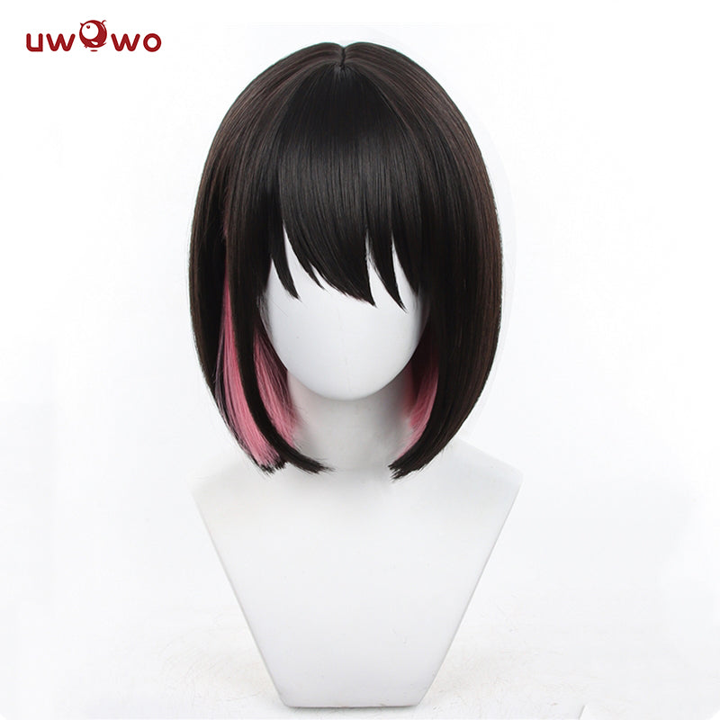 【In Stock】Uwowo Game Zenless Zone Zero/ZZZ Ellen Joe Maid Cosplay Wig Sort Black Hair