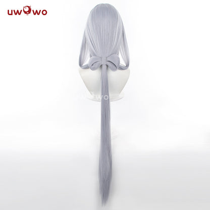 Uwowo Honkai: Star Rail Hanya Cosplay Wig Long Silver Hair