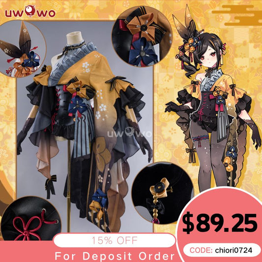 【Pre-sale】Uwowo Exclusive Genshin Impact Fanart Chiori Bunny Suit Cosplay Costume