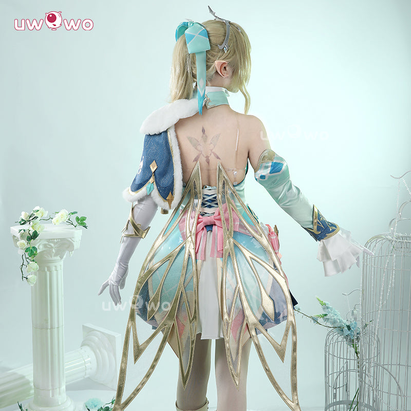 Uwowo Collab Series: Genshin Impact Snezhnaya Vesna Cosplay Costume Size XS-XXL