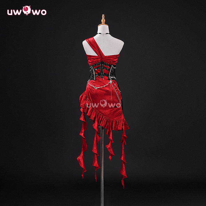 Uwowo Collab Series: Love and Deepspace MC's Galactic Swirl Moonveil Dream Couple Cosplay Costume XS-2XL