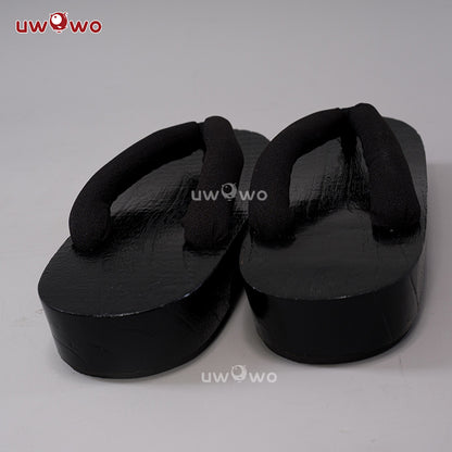Uwowo Genshin Impact Fanart Kuki Shinobu Maid Cosplay Shoes Clogs
