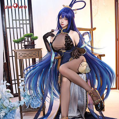 INSTOCK Uwowo Azur Lane New Jersey Dancing in the Moonlight Gown Boudoir Cosplay Costume