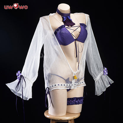 【In Stock】Uwowo Azur Lane Cheshire Swimsuit Summer Cosplay Costume