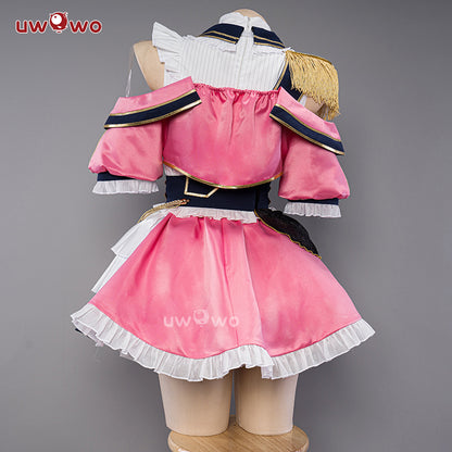[Last Batch]【In Stock】Uwowo Anime Oshi no Ko Ruby Hoshino Military Lolita Idol Stage Performance The Idol Master Cosplay Costume