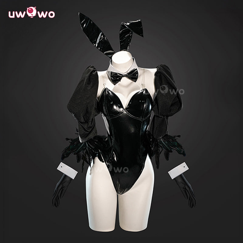 Uwowo Collab Series: Nier Automata Black 2B/A2 Bunnysuit Cosplay Costume S-XL