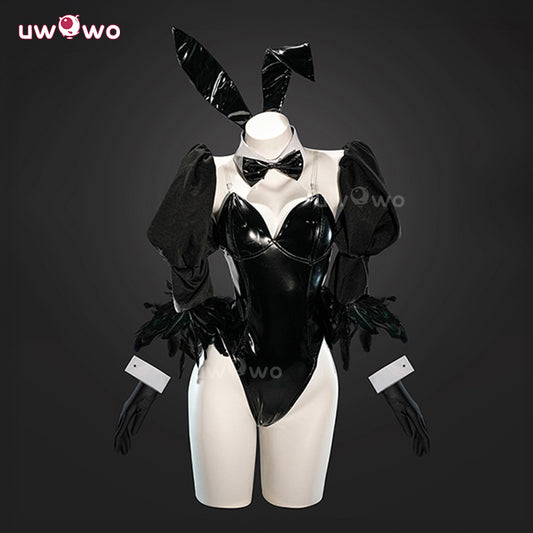 Uwowo Collab Series: Nier Automata Black 2B/A2 Bunnysuit Cosplay Costume S-XL