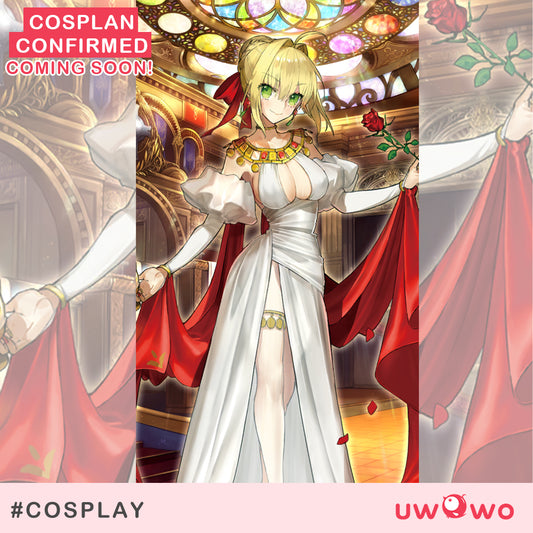 【Confirmed】Uwowo Game Fate/Grand Order Nero Claudius/Red Saber Heroic Spirit Formal Dress Gown Cosplay Costume