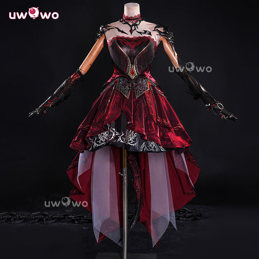 Uwowo Collab Series: Love and Deepspace MC's Combat Outfits Scarlet Passion Abysm Sovereign Cosplay Costume