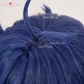Uwowo Genshin Impact Flins Cosplay Wig Long Blue Hair