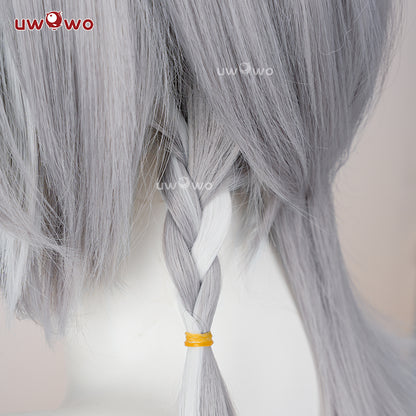 【Pre-sale】Uwowo Honkai: Star Rail Cifera Cosplay Wig Middle Light Gray Hair