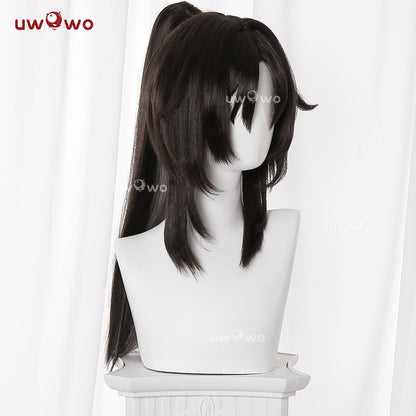 Uwowo Game Zenless Zone Zero/ZZZ Nekomata Nekomiya Mana Cosplay Wig  Long Dark Brown Hair