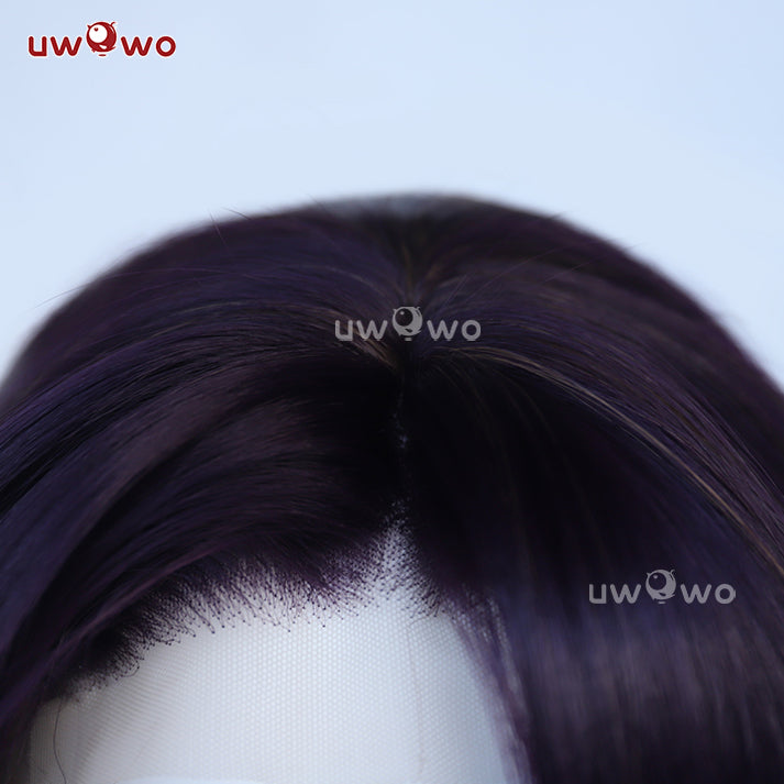 Uwowo Game League of Legends Coven Ahri Cosplay Wig 75cm Purple linen Hair