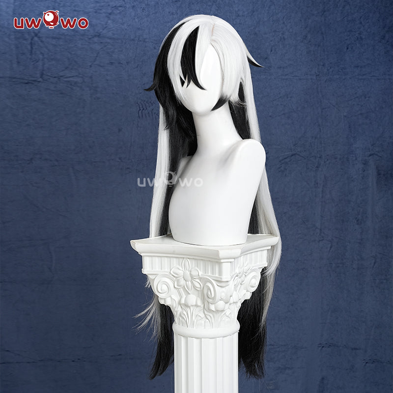 Uwowo Game Honkai: Star Rail Boothill Cosplay Wig Long Black Hair