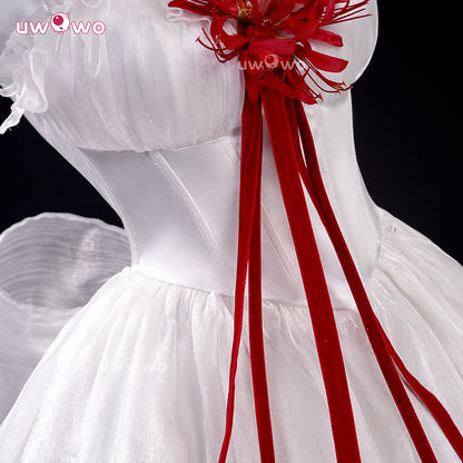 Uwowo Collab Series: Phrolova White Melody Gown Wuthering Waves WuWa Cosplay Costume XS-2XL
