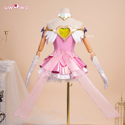 Uwowo Collab Series: Overwatch 2 Juno DokiWatch Magical Girls Leather ver. Cosplay Costume XS-2XL